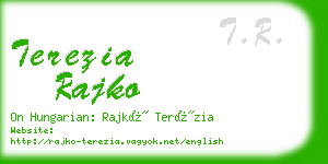 terezia rajko business card